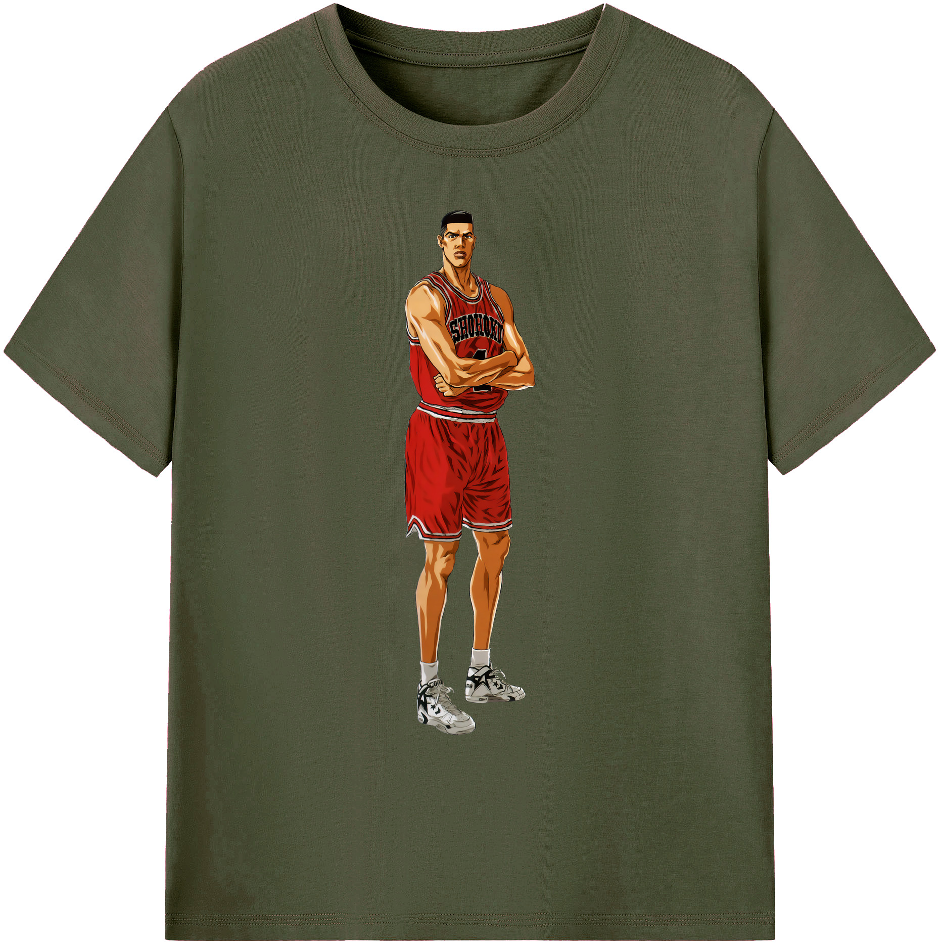 （画像用） SLAM DUNK／スラムダンク 綿100％ メンズ半袖Tシャツ｜肌触りやわらか＆通気性